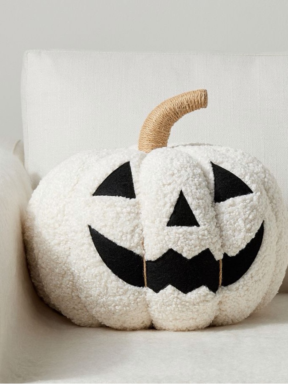 Pottery barn Jack O'Lantern Shaped Pillow